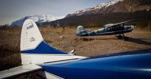 The Nizina glacier airstrip