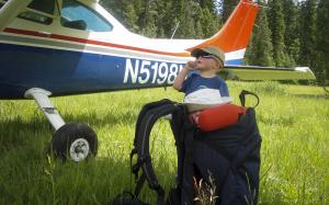 Adam Wolf ponders which airstrip pilot/dad Cory should tackle next